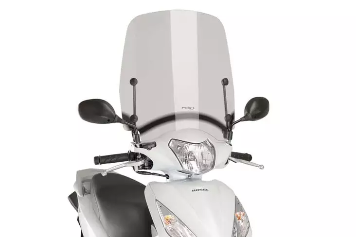 Puig Windshield T.S. Honda Vision 110 17-18' C/Clear - Moottoripyörän tuulisuojat - D302389 - 1