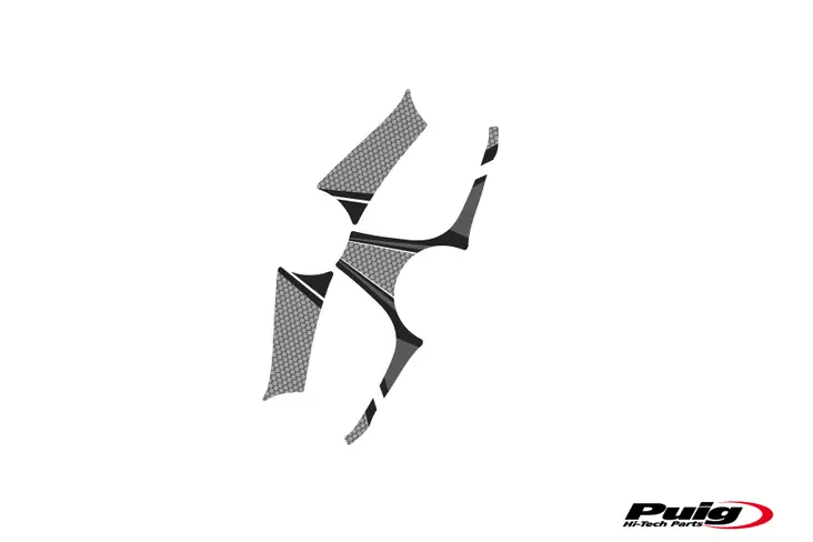 Puig Yoke Protector Bmw F800S 06-11/F800Gs 08-17 C/Grey - Moottoripyörän kaatumatapit - D300409 - 1