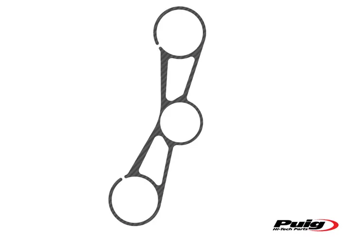 Puig Yoke Protector Bmw S1000Rr 15-18' C/Carbon Look - Moottoripyörän kaatumatapit - D302809 - 1