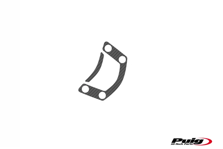 Puig Yoke Protector Carbon Er6F/N 09'-11' C/Carbon - Moottoripyörän kaatumatapit - D298469 - 1