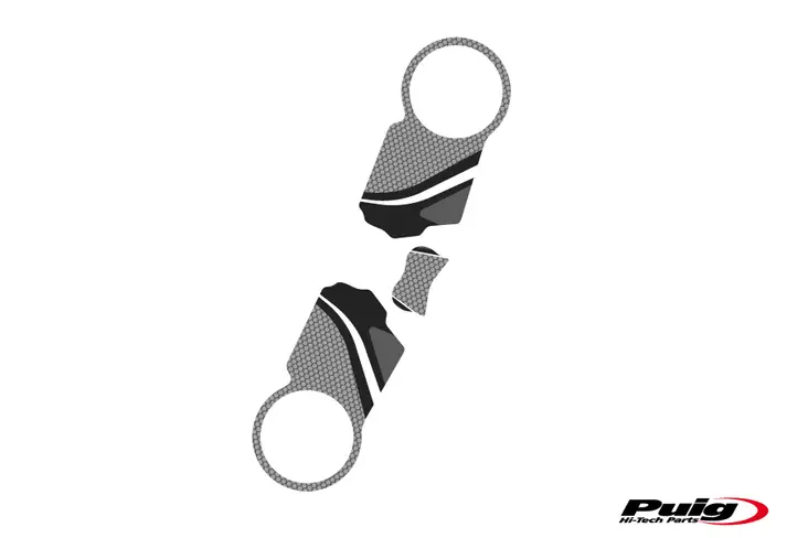 Puig Yoke Protector Honda Cbr1000Rr 04-07 C/Grey - Moottoripyörän kaatumatapit - D300349 - 1