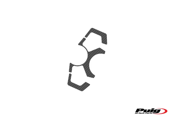 Puig Yoke Protector X-Treme Ninja 400 18' C/Carbon Look - Moottoripyörän kaatumatapit - D302849 - 1