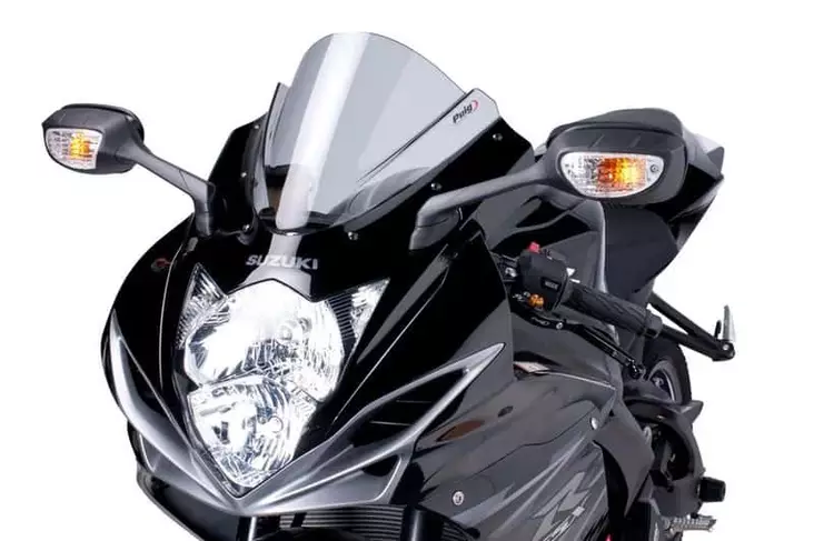 Puig Z-Racing Screen Suzuki Gsxr6/750 11-17 C/Smoke - Moottoripyörän tuulisuojat - D109669 - 1