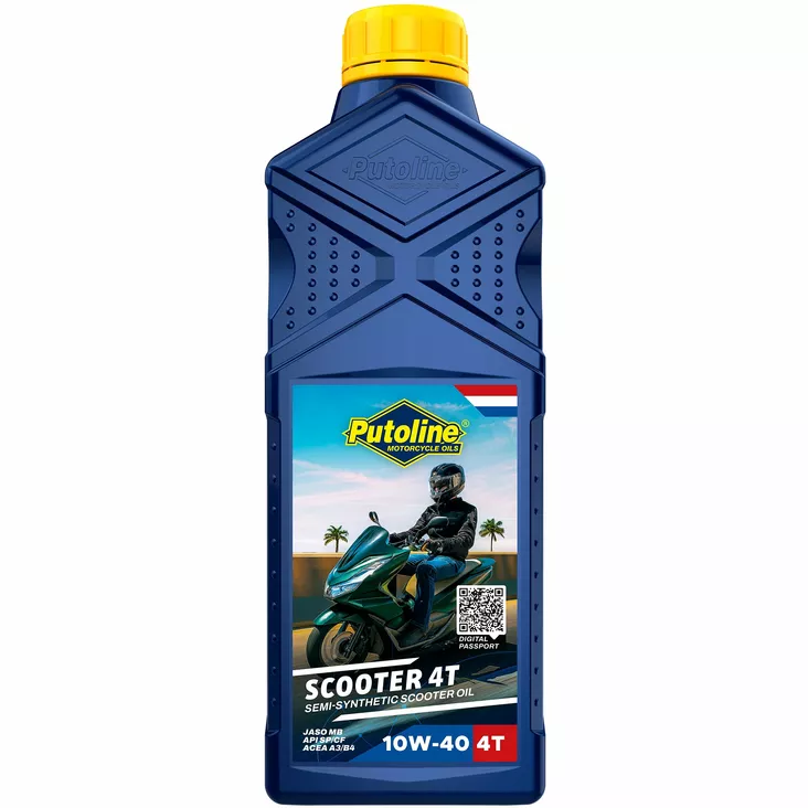 Putoline Scooter 4T 10W-40- 1L (12) - 4-tahtiöljyt - D546229 - 1