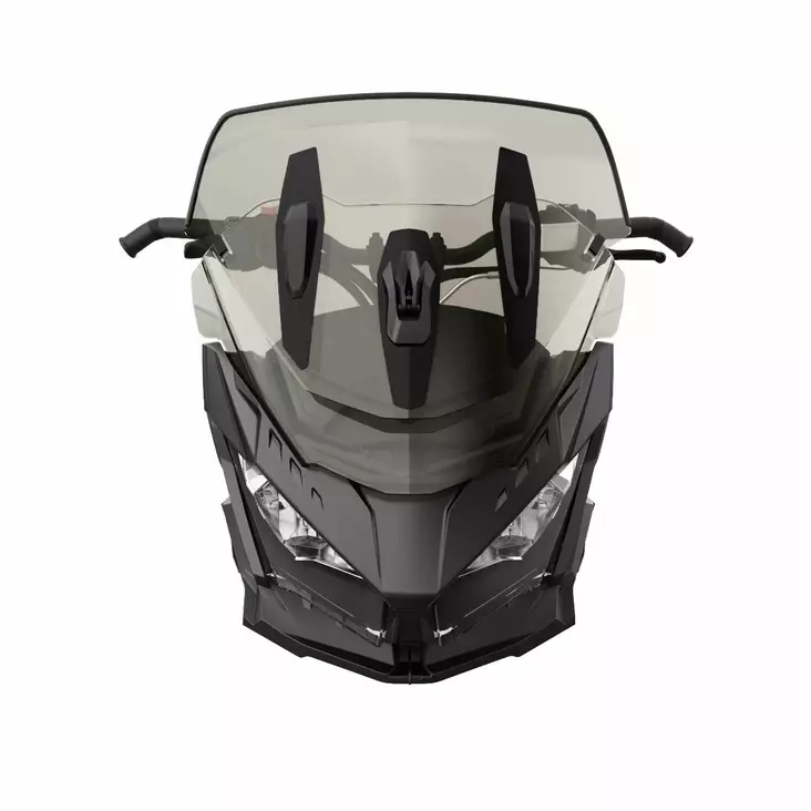 RADIEN/G4 SÄÄDETTÄVÄ TUULILASI MATALA/KESKIKORKEA - Lynx Tuulilasit & peilit - 110499 - 1