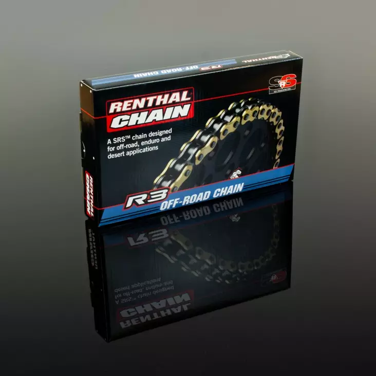 Renthal Ketju R3.3 O-Ring (SRS-style) 520x118L - Ketjut 520 - D446229 - 1