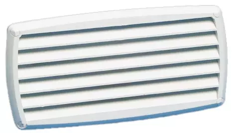 Ritilä ABS 201x101mm valkoinen - Veneen LVI - D125159 - 1