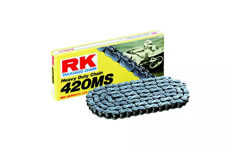 RK 420MS Vahvistettu ketju +CL (Jousil.) - Ketjut 420 - D138829 - 1