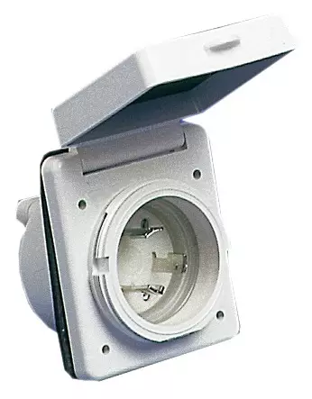 Sähkörasia 30A 220V valkoinen - Maavirtatarvikkeet - D123749 - 1