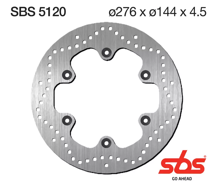 Sbs Jarrulevy Standard - Moottoripyörän jarrulevyt - D241749 - 1