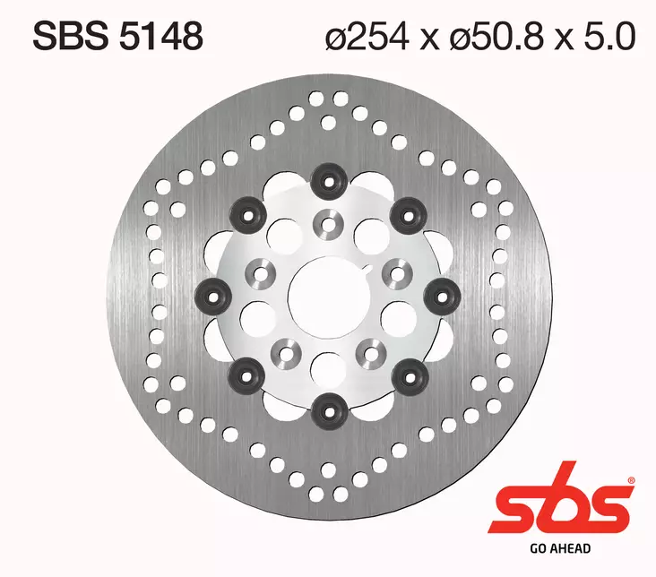 Sbs Jarrulevy Standard - Moottoripyörän jarrulevyt - D241769 - 1