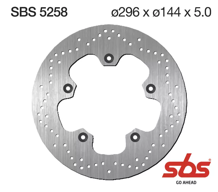 Sbs Jarrulevy Standard - Moottoripyörän jarrulevyt - D241859 - 1
