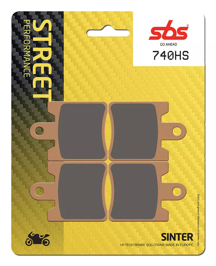 Sbs Jarrupalat Sintered - Moottoripyörän jarrupalat - D58119 - 1
