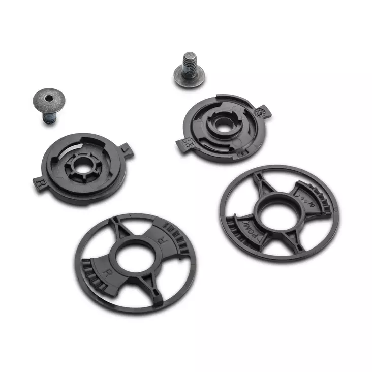 Schuberth C5/E2/S3 Visiirin Rotation capsule ja Base plate, pari - Visiirit - D489759 - 1