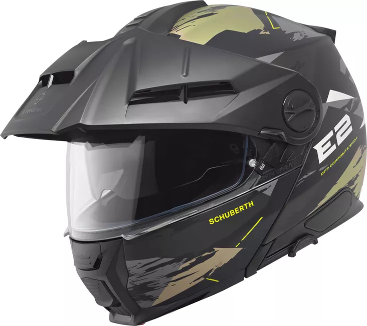 Schuberth Kypärä E2 Trail Vihreä - Avattavat kypärät - D528679 - 1