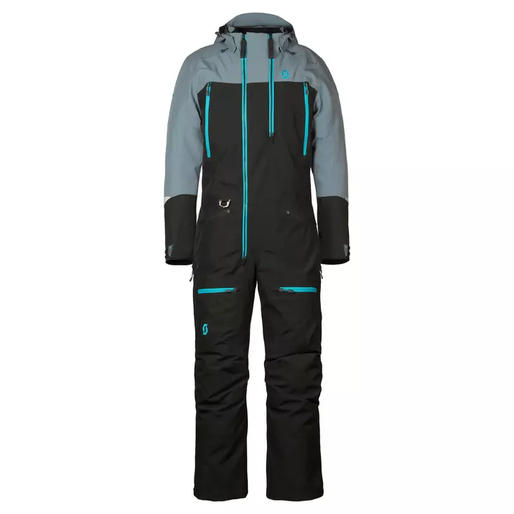 Scott Monosuit Naisten Roop Dryo musta/sininen - Kelkkailuhaalarit / Mono Suits - D443749 - 1