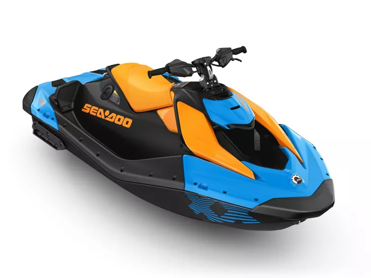 Sea-Doo 26 Spark Trixx 90 for 1 Gulfstream Blue / Orange Crush - Sea-Doo Rec Lite 2026 - 142709 - 1