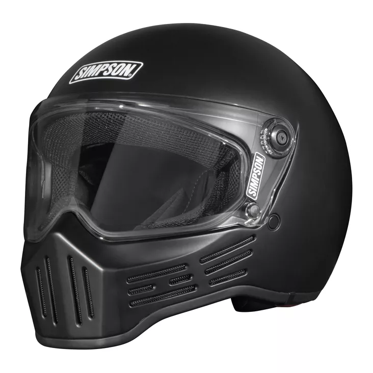 SIMPSON Kypärä M30 Solid Mattamusta - Umpikypärät - D535819 - 1