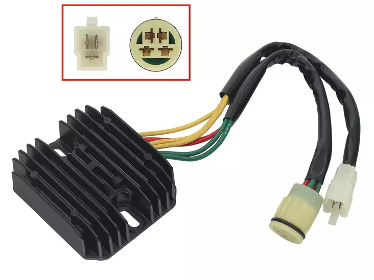 TMV Säädin/tasasuuntaaja XRV750 93-00 - Moottoripyörän tasasuuntaajat - D433939 - 1