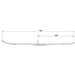 Sno-X Defender Ohjausrauta pari - Moottorikelkan ohjausraudat - D10779 - 1