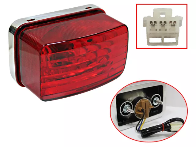 Sno-X Takalyhty Yamaha Viking + ATV (81-010) - Mönkijän takavalot - D548039 - 1