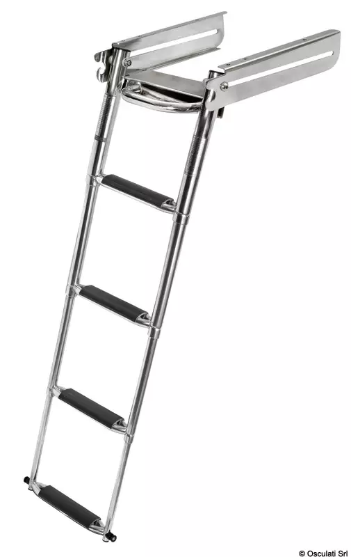 Step ladder under platform 4 steps XL - Veneen Tikkaat, askelmat & tasot - D268759 - 1