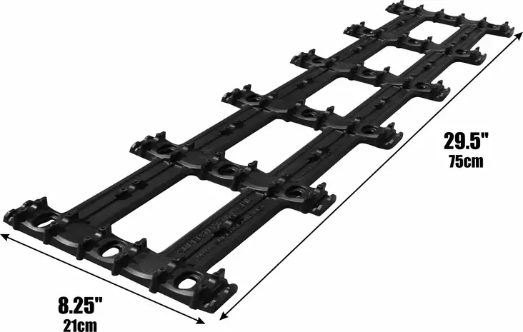 Superclamp Traction grid liukueste (4kpl) - Muut varaosat moottorikelkkaan - D265529 - 1