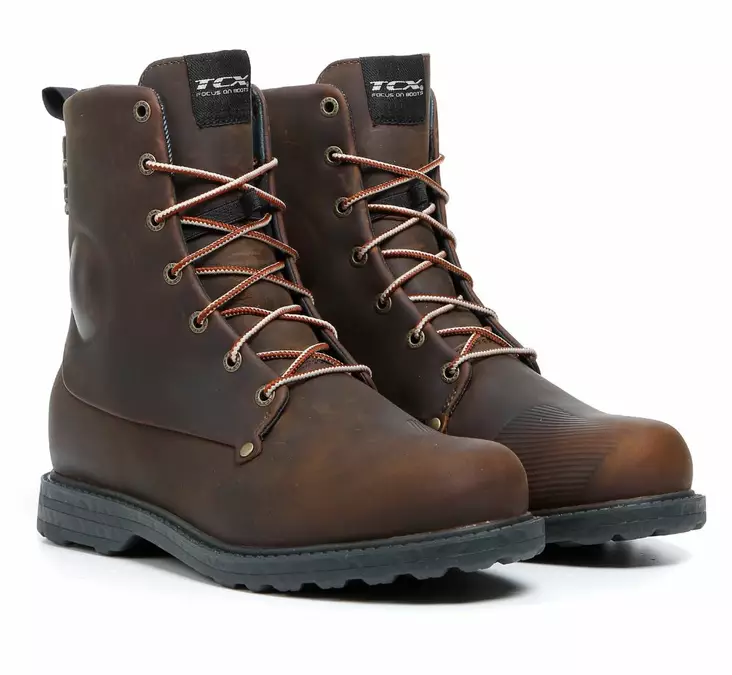 TCX Ajosaapas Blend 2 WP Ruskea - Moottoripyöräsaappaat - D415789 - 1