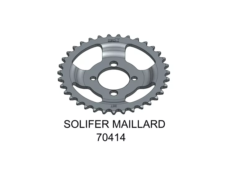 Tec-X Takaratas 35 hammasta (415) Solifer SM 71-80 - Maillard - Mopon Takarattaat - D479839 - 1