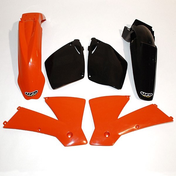 UFO Muovisarja 5-osainen original KTM SX125-520 2T/4T 01-02 - Moottoripyörän muovisarjat - D220239 - 1