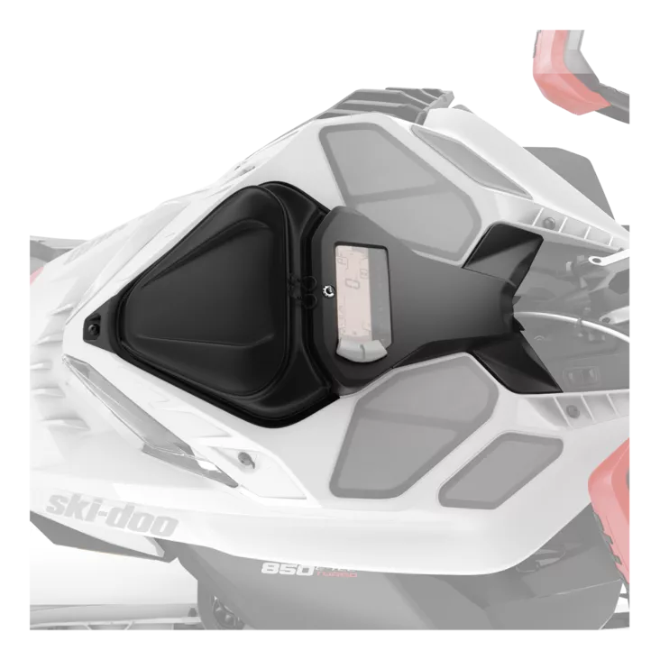 YKSIOSAISEN KEVYEN KUOMUN HANSIKASLOKERO (4.3" MITTARI) - Ski-Doo Tavarankuljetus - 117689 - 1
