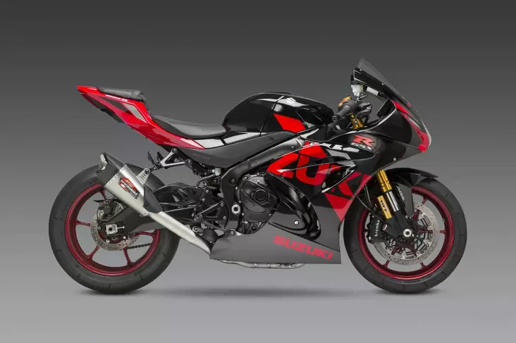 Yoshimura Full System Ktm Suzuki Gsx-R1000 2017-20 Race AT2 Fs Ss-Ss-Cf Work - Moottoripyörän pakoputkistot - D400889 - 1