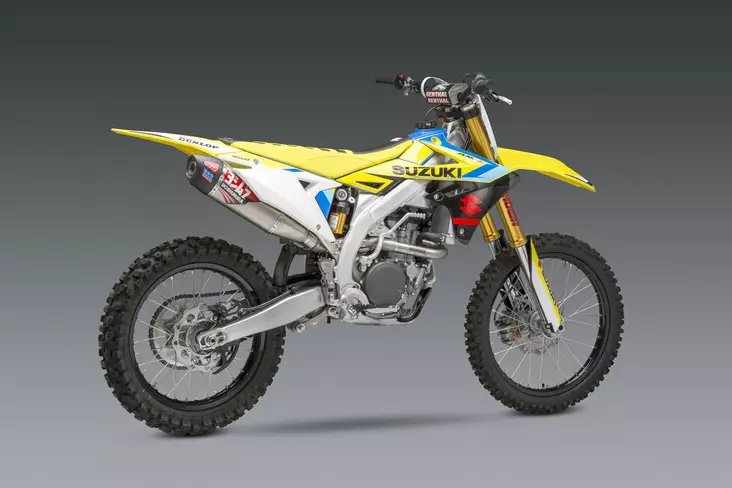 Yoshimura Full System Suzuki Rmz450 18-20 Rs-12 Fs Ti/Cf - Moottoripyörän pakoputkistot - D400949 - 1