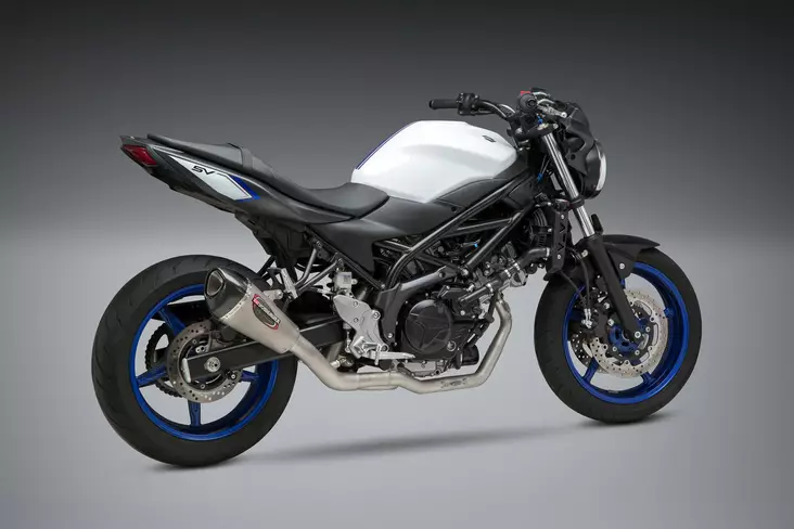Yoshimura Full System Suzuki Sv650 2017-20 / Sv650X 20 Race Alpha T Fs Ss-Ss-Cf - Moottoripyörän pakoputkistot - D334129 - 1
