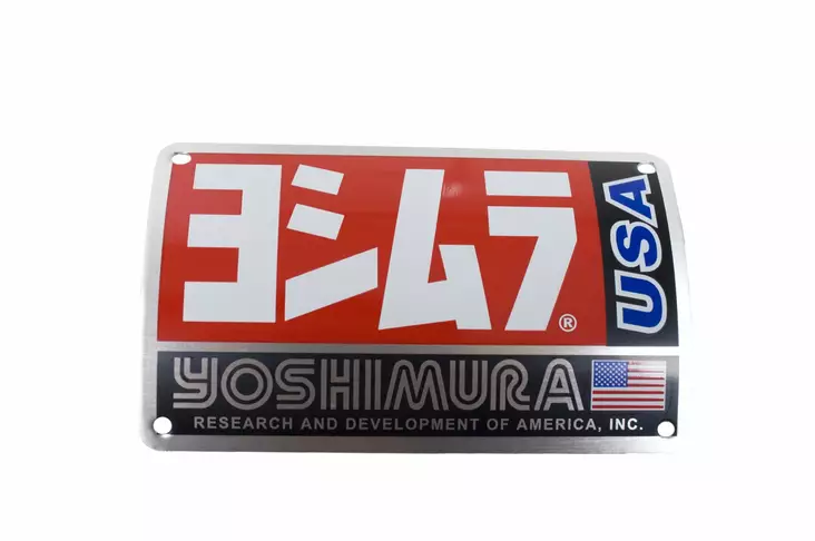 Yoshimura MUFFLER NAME BADGE YZFR1, DUCATI - Moottoripyörän äänenvaimentimen varaosat - D417729 - 1